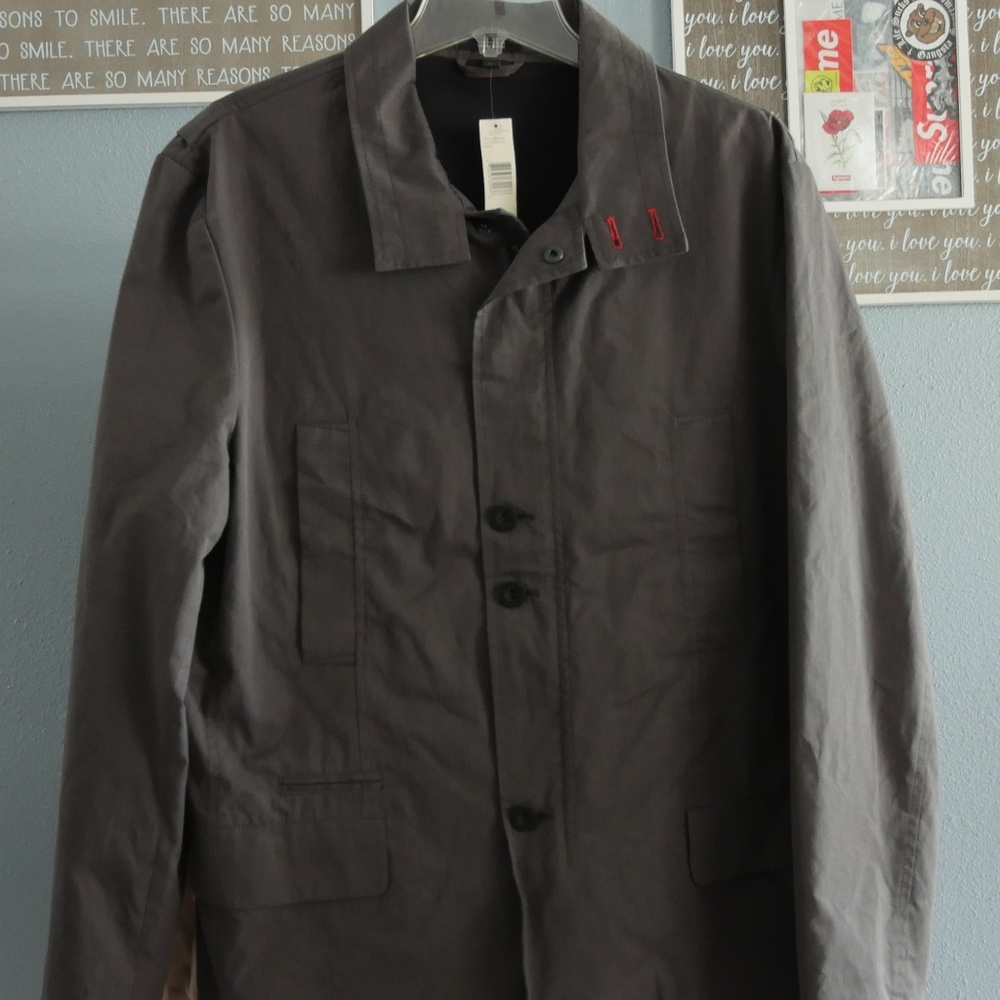 New With Tags Mens DKNY XL grey jacket